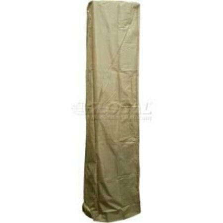 HILAND Hiland Patio Heater Cover HVD-SGTCV-M Heavy Duty for 87" PrimeGlo Floor Models Mocha HVD-SGTCV-M